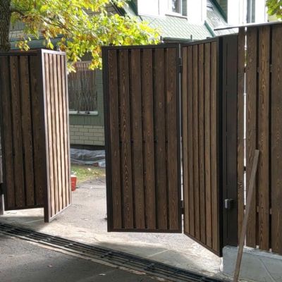 Купите и Закажите Ворота Гармошка: Лучшая Цена от 47029 руб, Установка под Ключ и Доставка в Киселевске и по Области