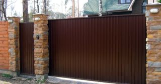 Купить откатные ворота консольные Киселёвск, цена от 2782 руб.